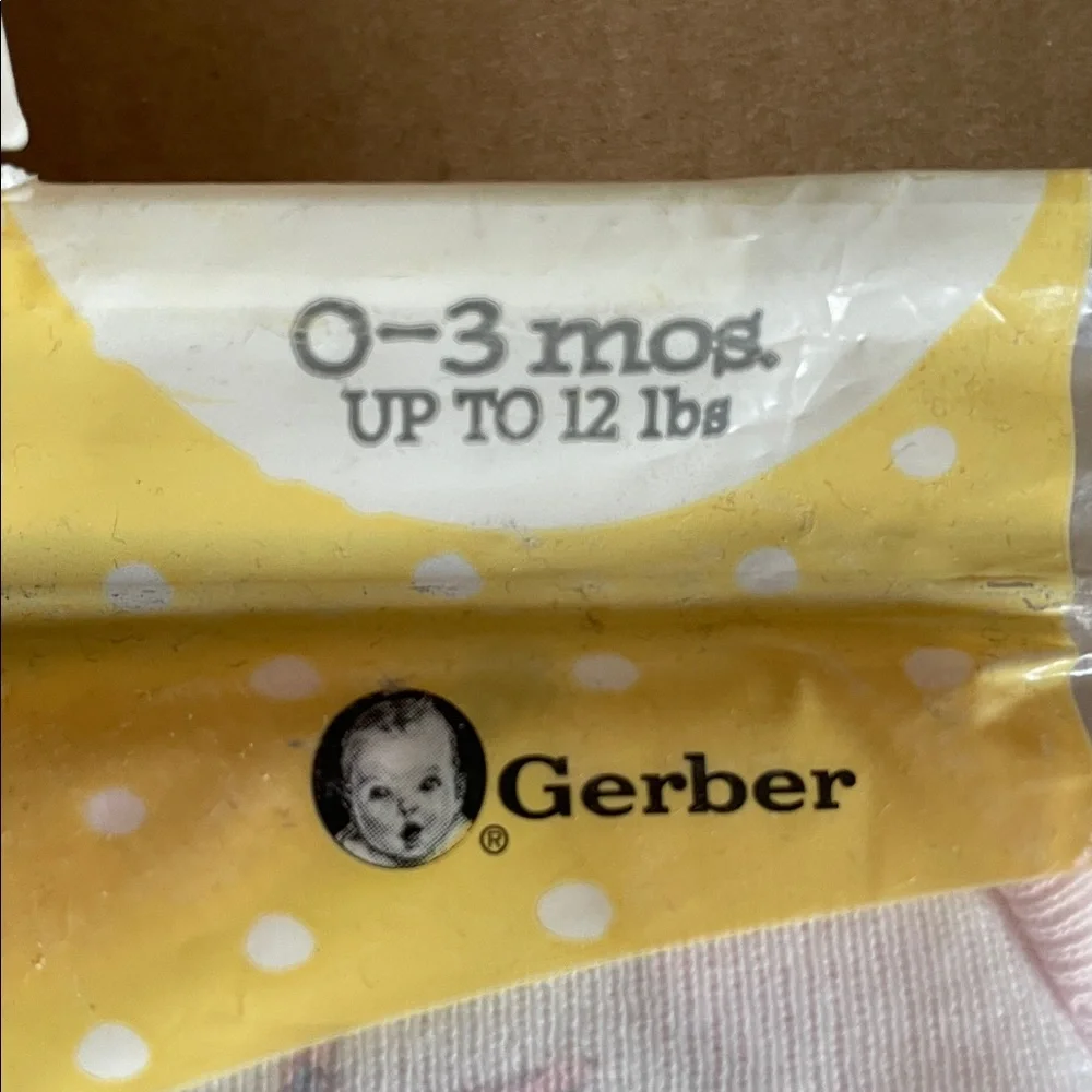 Gerber Little Suzy's Zoo Baby Coverall White w/ flowers & duck size 0-3 mo NWT - Picture 5 of 7